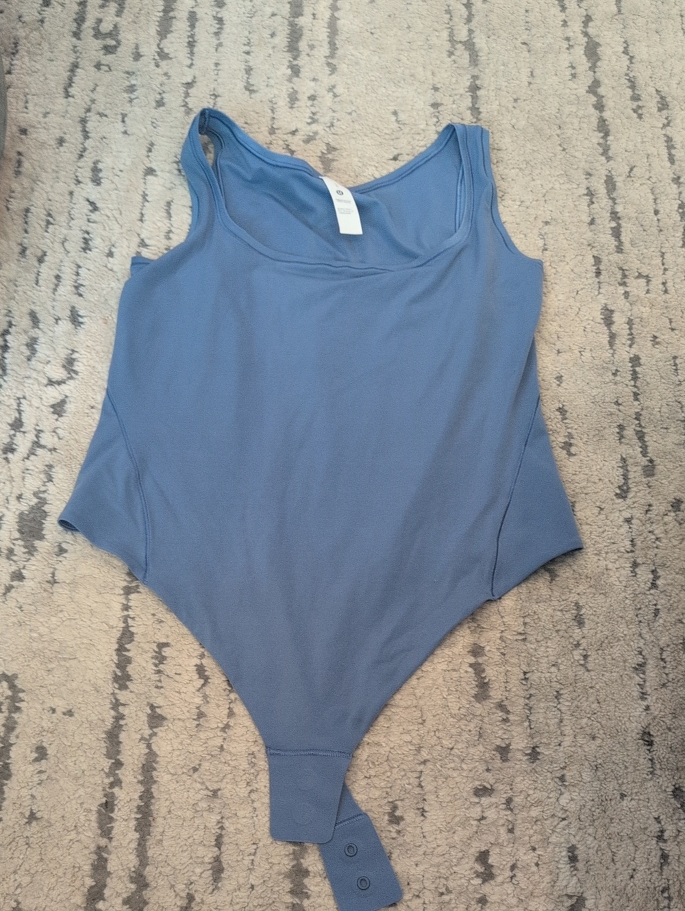 Lululemon Wundermost Ultra-Soft Nulu Square-Neck Sleeveless Bodysuit